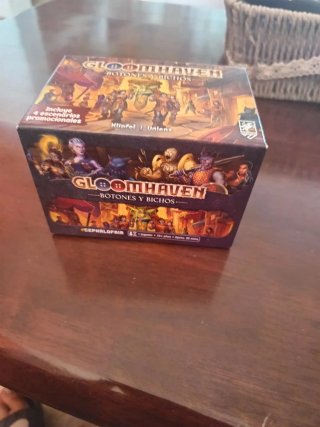 Inserto Gloomhaven Botones y Bichos