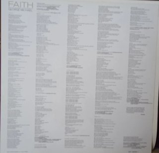 Vinilo George Michael Faith LP