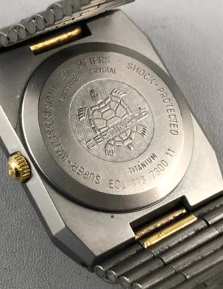 Certina DS Titanium Reloj Vintage Años 80(Unisex)