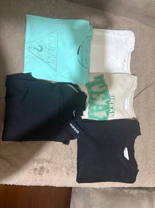 Lote 5 Camisetas Niño Talla 9/10