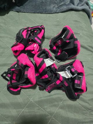 Set Protecciones Patinaje KRF Junior Niña