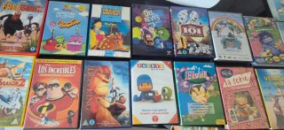 Lote DVDs Infantiles y Familiares