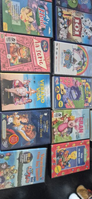 Lote DVDs Infantiles y Familiares