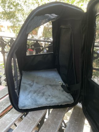 Mochila transportín expandible Pecute