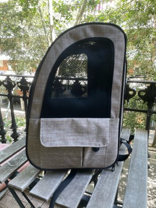 Mochila transportín expandible Pecute