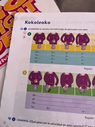 Libro Música 4º Primaria Santillana