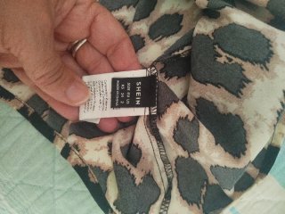 Top shein  Animal Print
