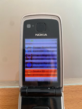 Nokia 6600f Negro/Plateado