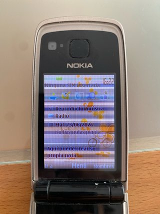 Nokia 6600f Negro/Plateado