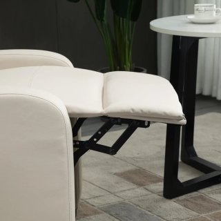 Sillón Reclinable Masaje Mando Beige