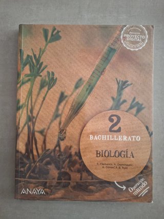 Biología 2° Bachillerato ANAYA Operación Mundo