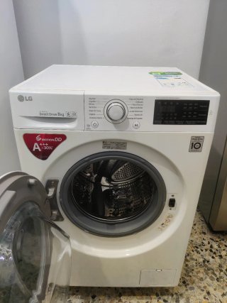 Lavadora LG Direct Drive 8kg