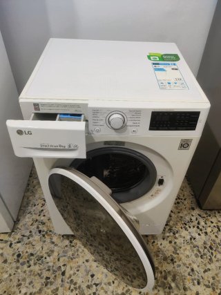 Lavadora LG Direct Drive 8kg
