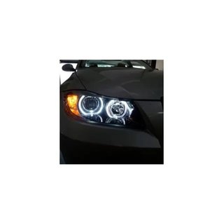 Faros Angel eyes para BMW E90 look Xenon
