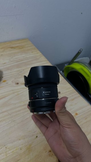 Canon EF 50mm f1.8 STM + Adaptador EF-EOS R