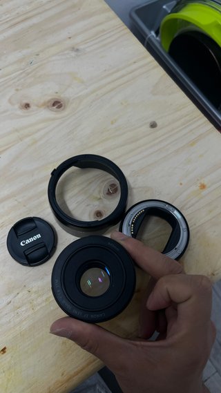 Canon EF 50mm f1.8 STM + Adaptador EF-EOS R