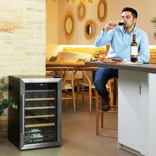 Vinoteca Bolero GrandSommelier 2450 Inox Cecotec
