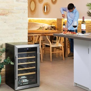 Vinoteca Bolero GrandSommelier 2450 Inox Cecotec