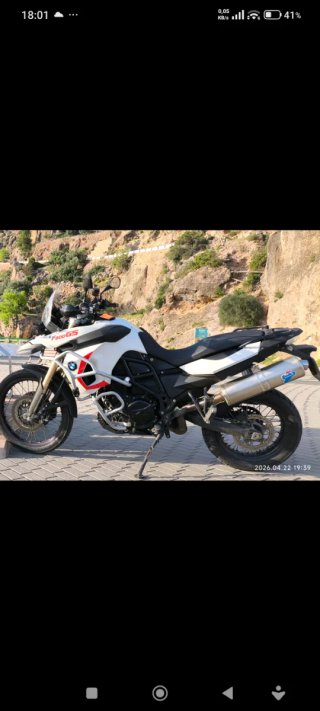 BMW F800GS trail aventura