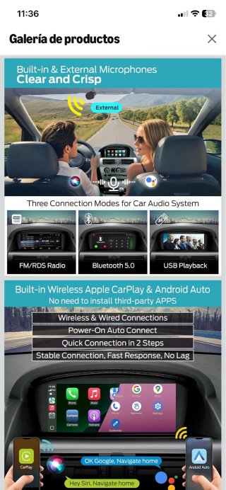 Pantalla BMW 8.8” E90/E60 Android 8 núcleos