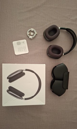 AirPods Max Negros. Como nuevos. Con factura.