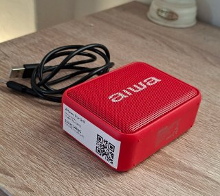 Parlante Portátil Aiwa Rojo