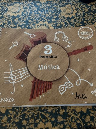 Libro Música 3 Primaria Anaya