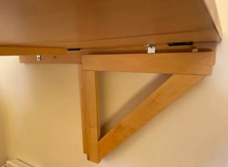 Escritorio plegable madera Ikea