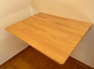 Escritorio plegable madera Ikea