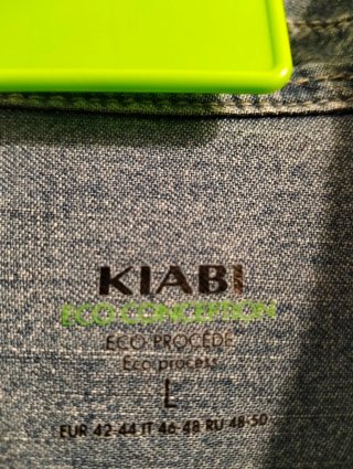 Camisa vaquera Kiabi azul