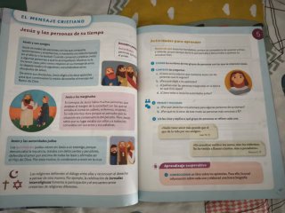 Libro religión 4 primaria Construyendo mundos