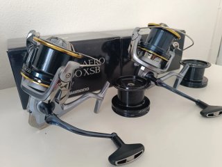 Due mulinelli Shimano Power Aero 14000 XSB