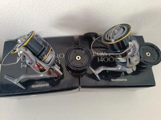Due mulinelli Shimano Power Aero 14000 XSB