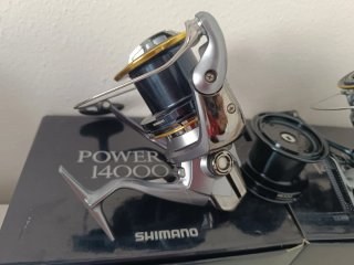 Due mulinelli Shimano Power Aero 14000 XSB