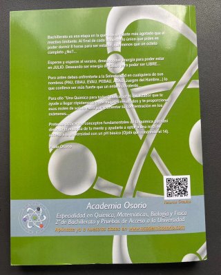 Libros de una química para todos. Segundo de Bach