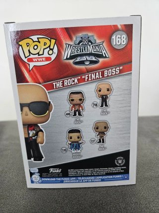 Funko Pop WWE The Rock Final Boss #168