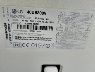 Smart TV LG 40UB800V