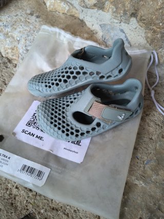 Zapatillas Vivobarefoot Ultra K Sea Green Talla 25