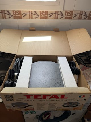 Raclette y plancha Tefal