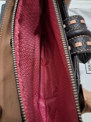 Bolso Tous Marrón y Beige