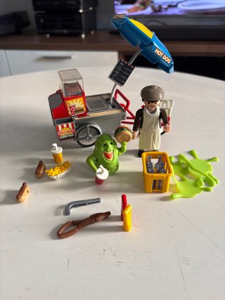 Playmobil Cazafantasmas Carrito Hot Dog