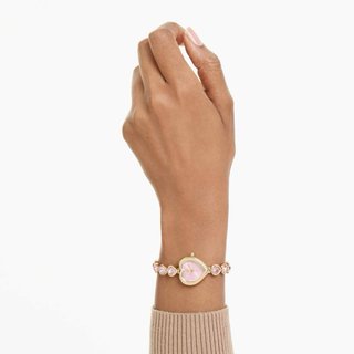 Swarovski Idyllia Corazón Rosa y Dorado