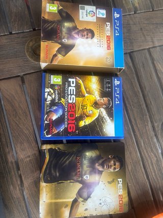 Pack 3 Juegos PES PS4 PES2015+2016 (Ed.Anive)y2018