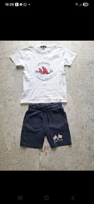 Conjunto Spagnolo camiseta y pantalón corto