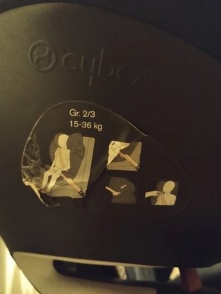 Silla de coche Cybex grupo 2/3