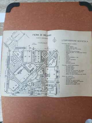 Libretto Storico L'URSS Fiera Milano 1954