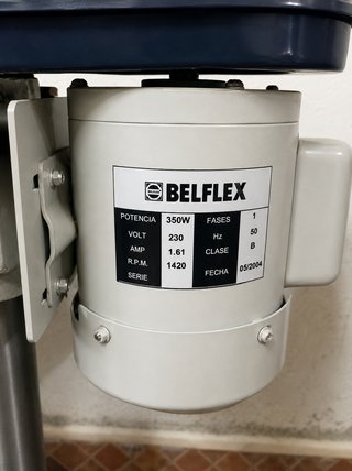 Taladro sobremesa Belflex TB-13/5 con mordaza