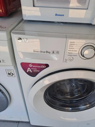 Lavadora LG Direct Drive 9kg 1400rpm Con garantía