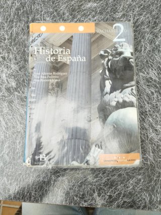 Historia de España segundo curso de Bacharelato