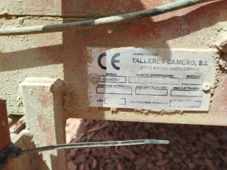 Batea para barredora CAMERO